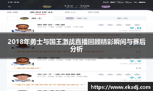 2018年勇士与国王激战直播回顾精彩瞬间与赛后分析